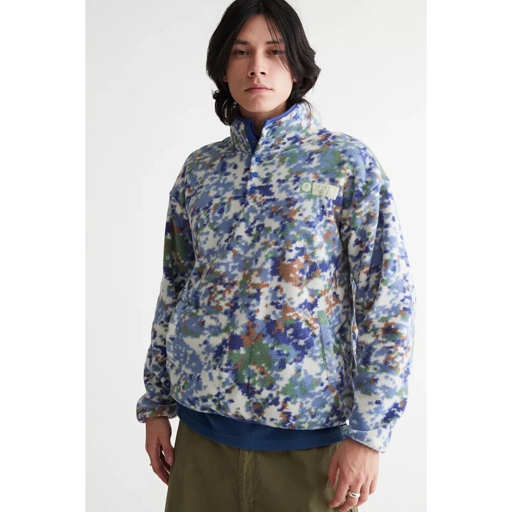 Parks Project Yosemite Rocks Trail Fleece 1/4 Snap Pullover Unisex XS